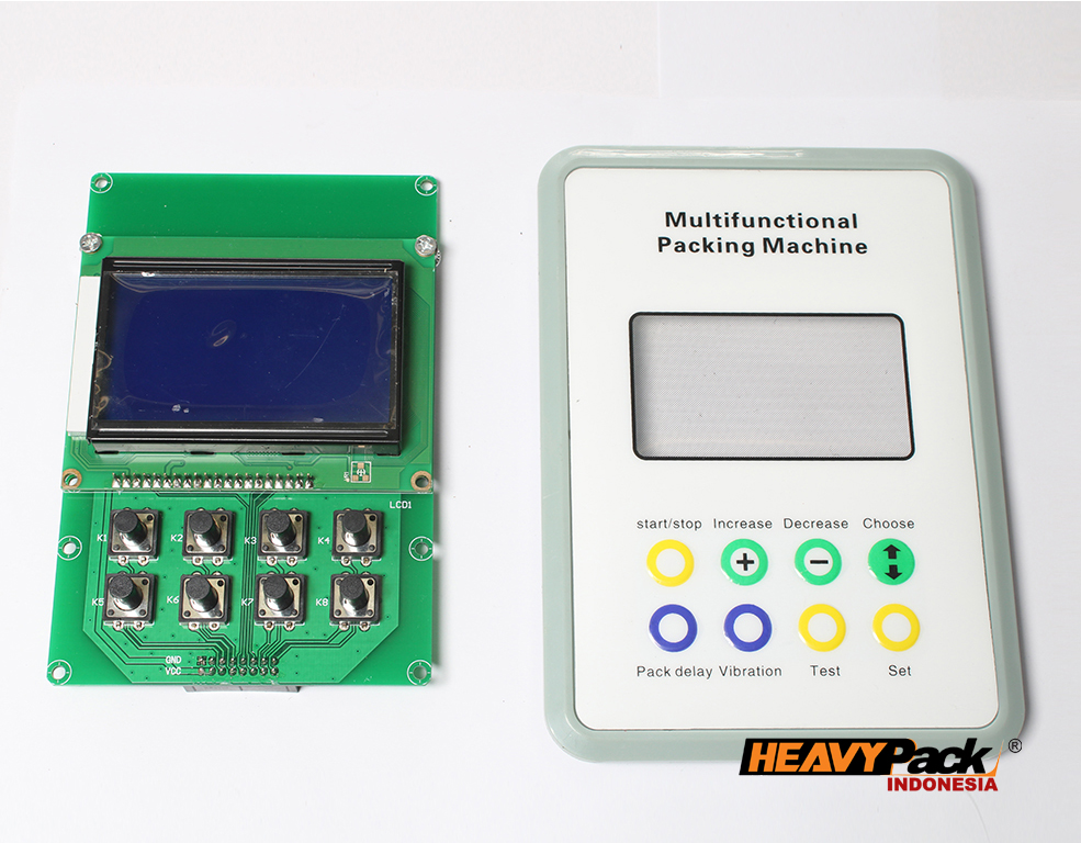 Control Panel OLD Model FZS 500 merupakan stiker untuk panel control mesin FZS500 dengan tampilan lama